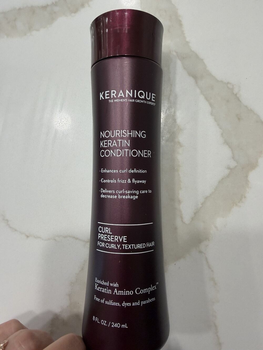 Keranique Revitalizing Keratin Conditioner 8oz Women's Hair Growth